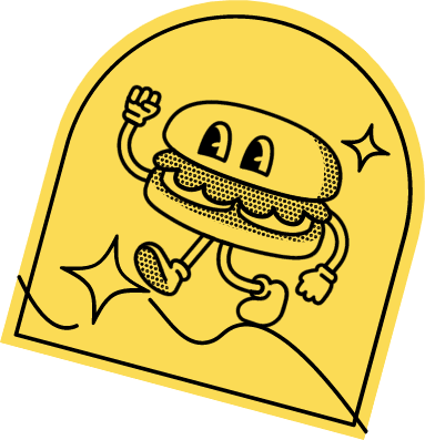 Burger Badge