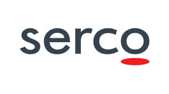 graphic shows a image of 'serco'