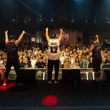 East 17 performing at the Festival Stage during BFDF 2025