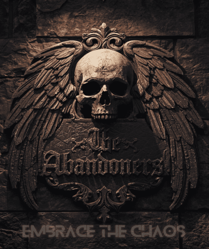 Skull on a wall
